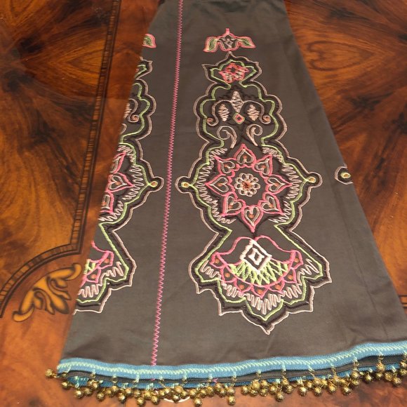 ETCETERA Women's Multicolor Boho Skirt - Picture 3 of 6